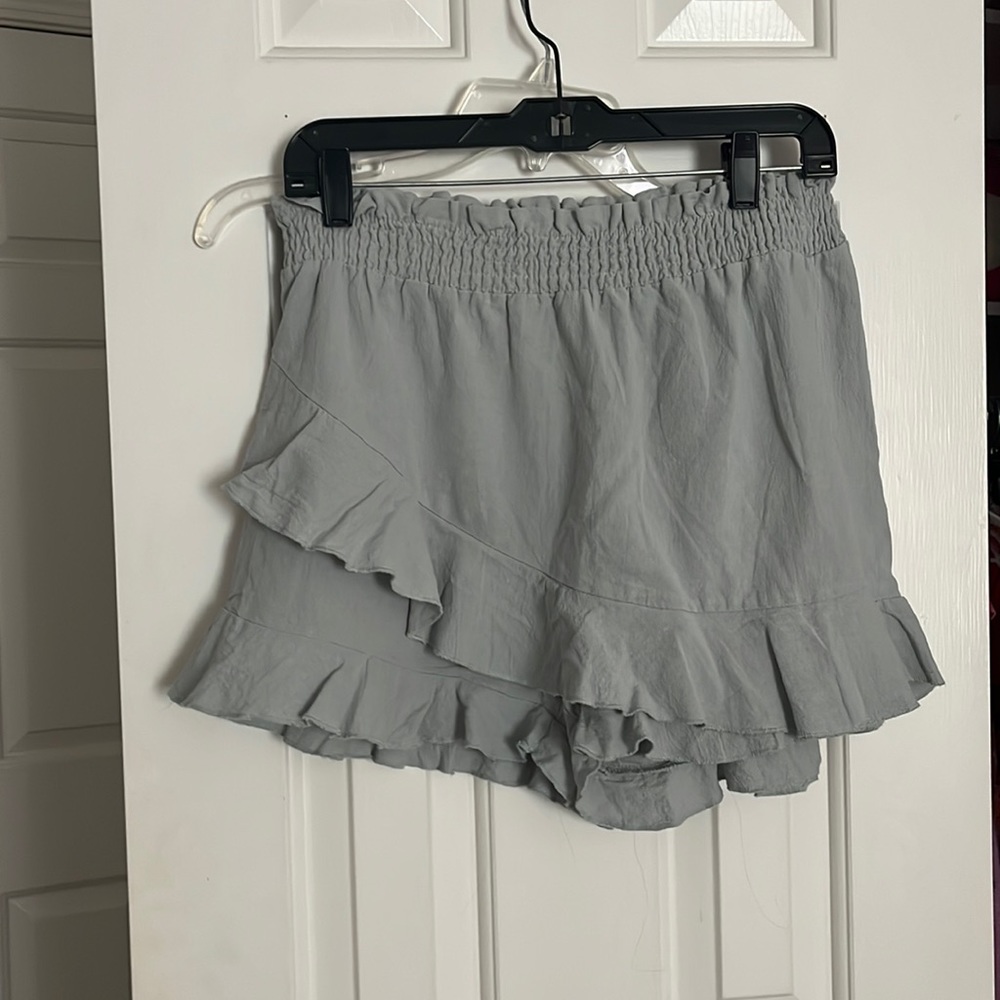 Gray blue shorts